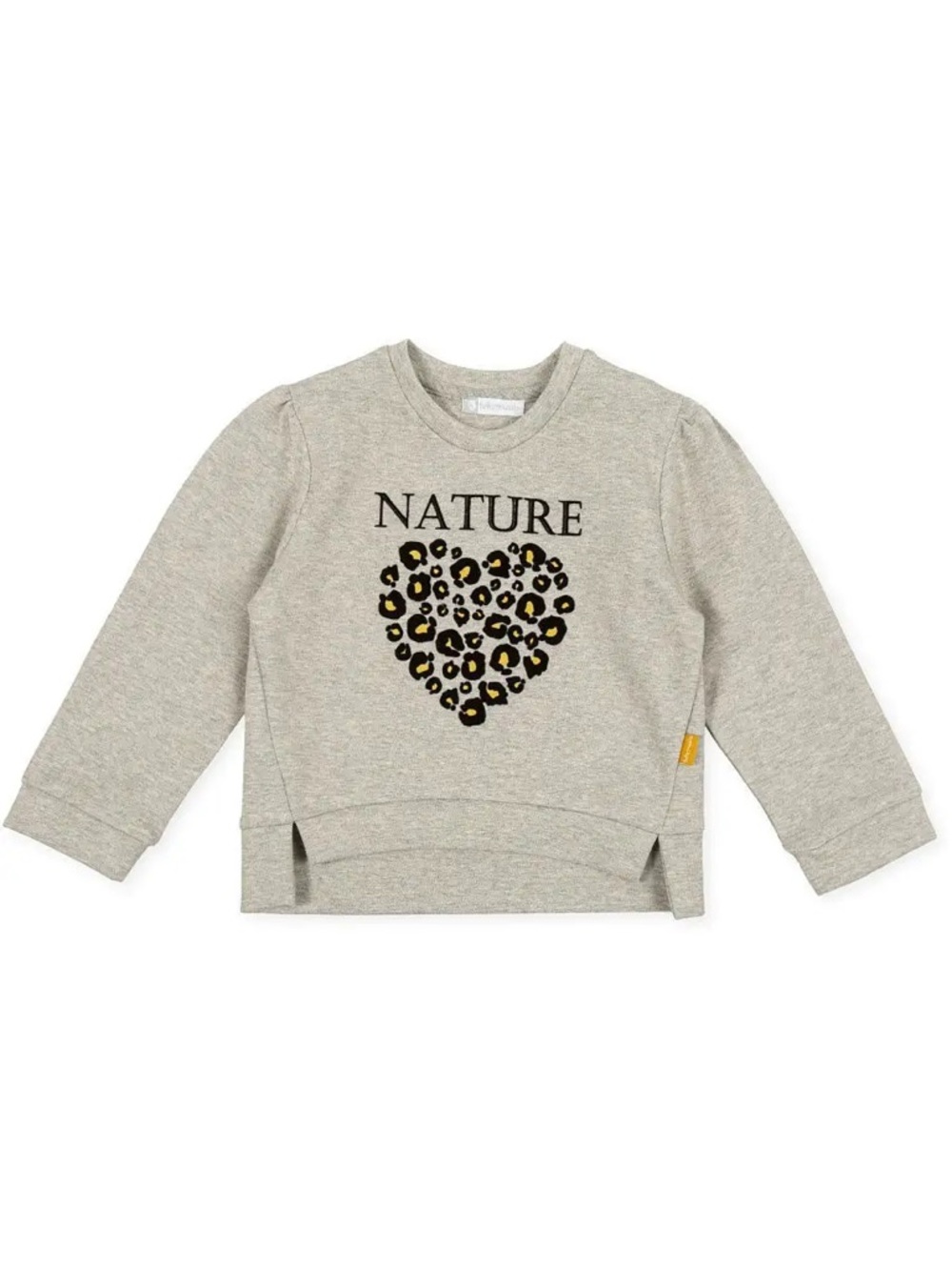 Tutto Piccolo Baby Sweatshirt Leopard Heart "NATURE" Top • Size   24 Month